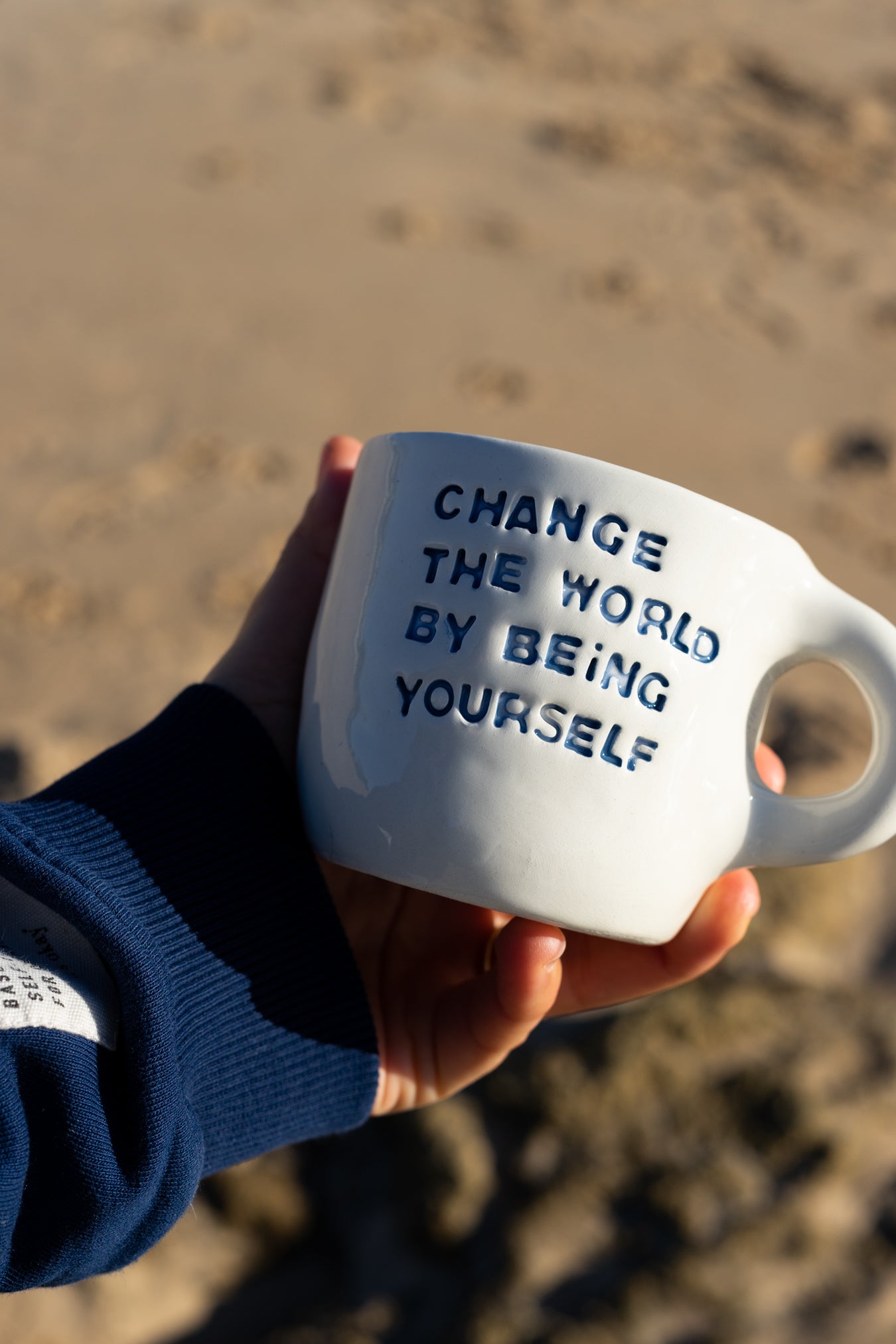 CHANGE THE WORLD MUG