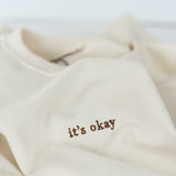 IT'S OKAY CREW OFF-WHITE