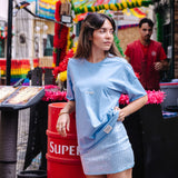 GRAPHIC T-SHIRT - BLUE KIND REMINDER