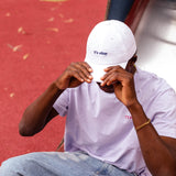 it's okay organic cap white | made with organic cotton, embroidered. 