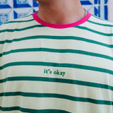 STRIPED T-SHIRT - GREEN