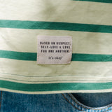 STRIPED T-SHIRT - GREEN