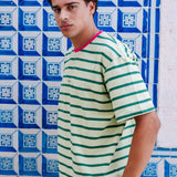 STRIPED T-SHIRT - GREEN