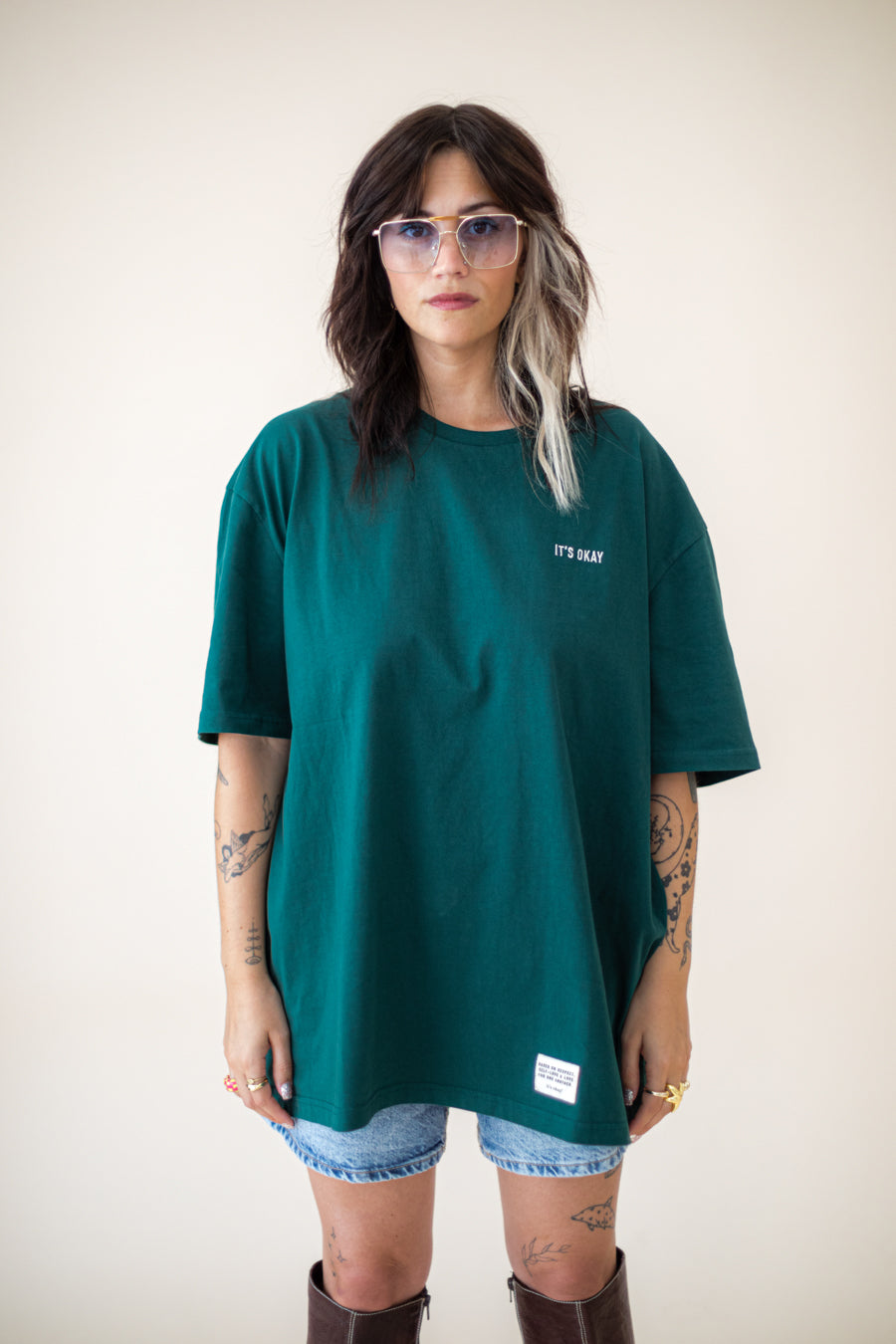 ORGANIC T-SHIRT - FOREST GREEN