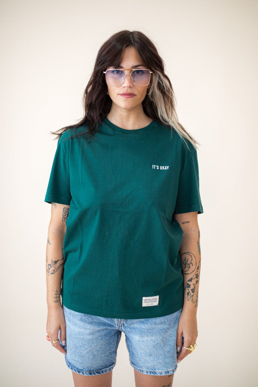 ORGANIC T-SHIRT - FOREST GREEN