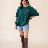 ORGANIC T-SHIRT - FOREST GREEN