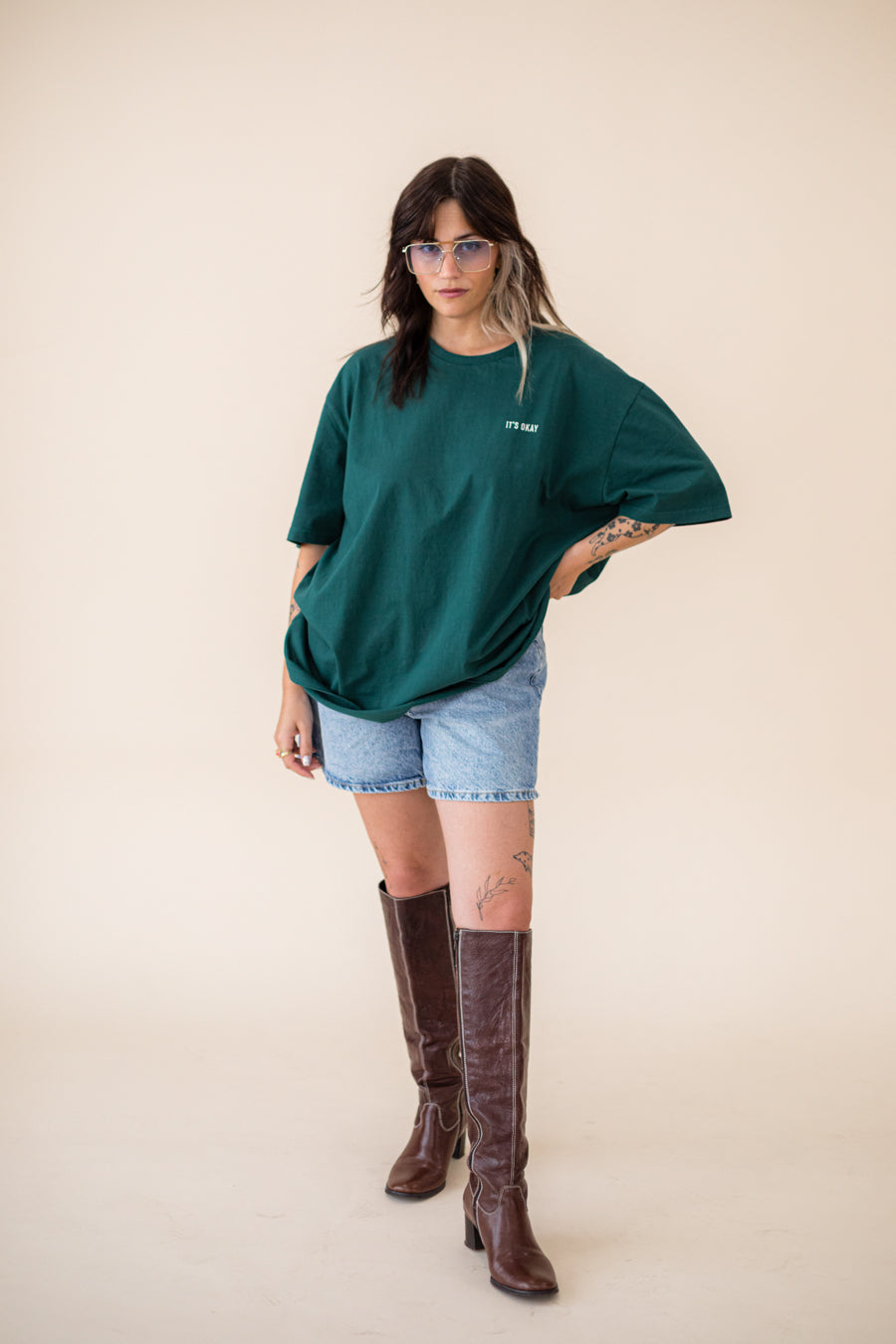 ORGANIC T-SHIRT - FOREST GREEN