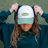 ORGANIC CAP – SAGE COLOR BLOCK