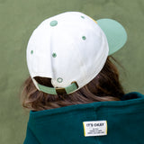ORGANIC CAP – SAGE COLOR BLOCK