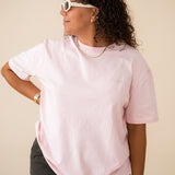 ORGANIC T-SHIRT - BABY PINK