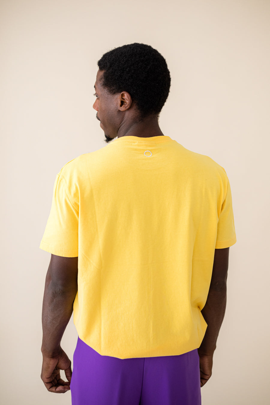 ORGANIC T-SHIRT - WARM YELLOW