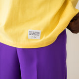 ORGANIC T-SHIRT - WARM YELLOW