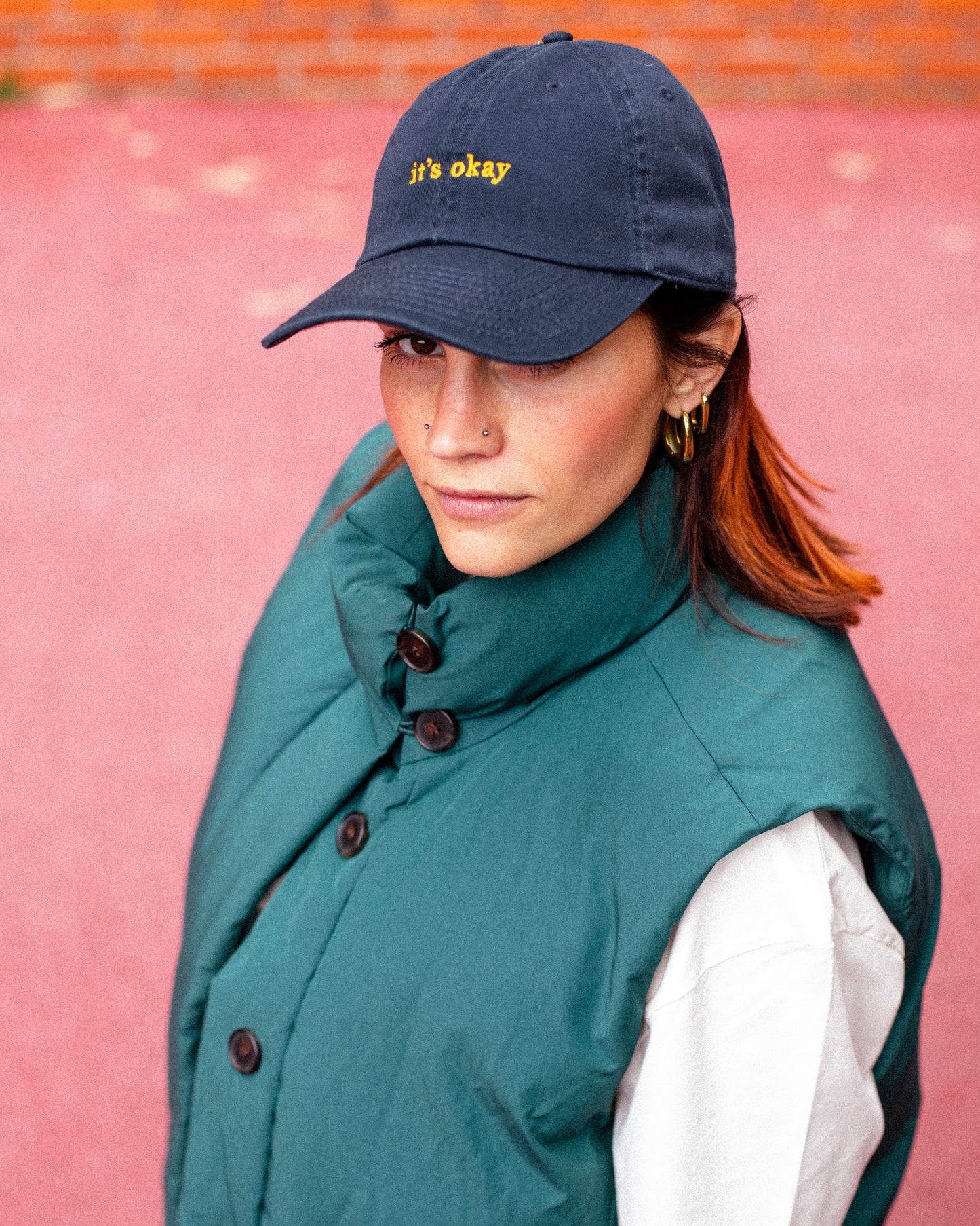 NAVY ORGANIC CAP