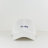 WHITE ORGANIC CAP