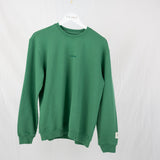 Organic crewneck made in Portugal, exclusive design. Exterior label: based on respect, self-love & love for one another. Pt: camisola em algodão orgânico produzida em portugal com design exclusivo, etiqueta exterior. 2xl to 3xl