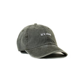 Leaf cap, 100% cotton, embroidered, green cap. it's okay to be exactly who you are. From Portugal with love.  Boné de pala verde de algodão bordado em Portugal.